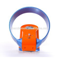 2015 nueva venta caliente Fan sin escobillas / 12 pulgadas / con luz LED y control remoto (naranja, azul)